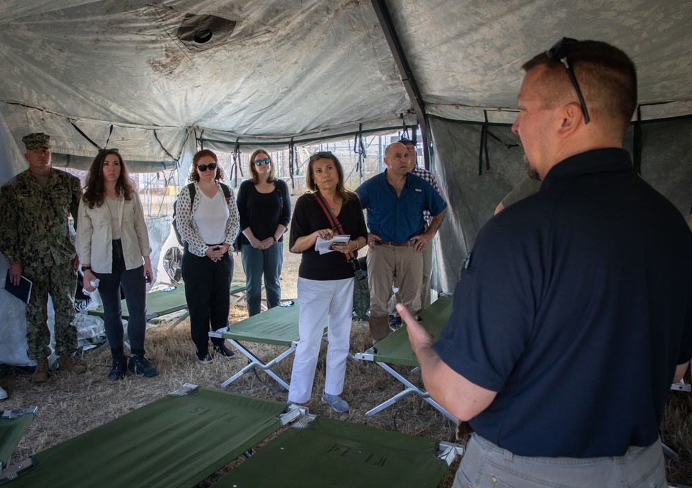 Congressional Member Delegations visit Operation Southern Guard