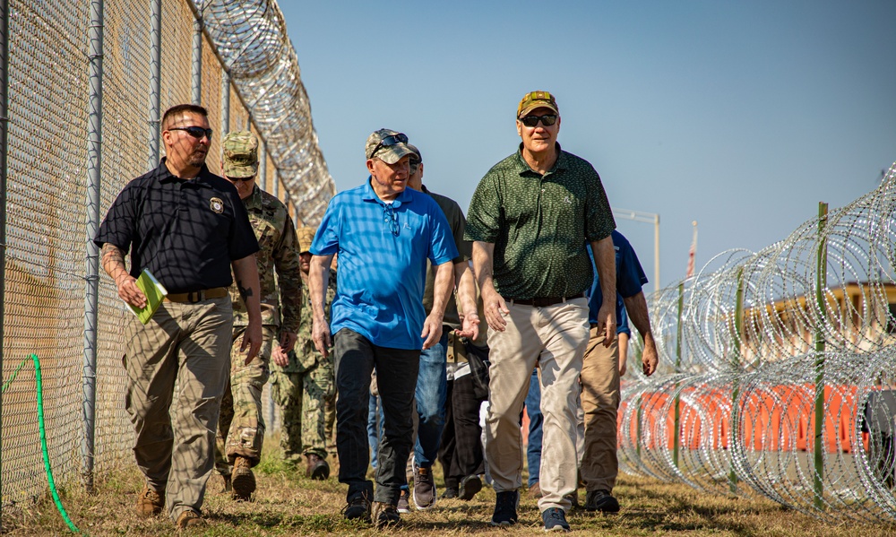 Congressional Member Delegations visit Operation Southern Guard