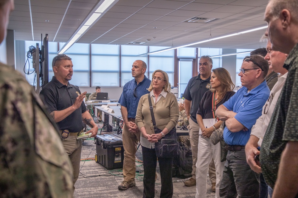 Congressional Member Delegations visit Operation Southern Guard
