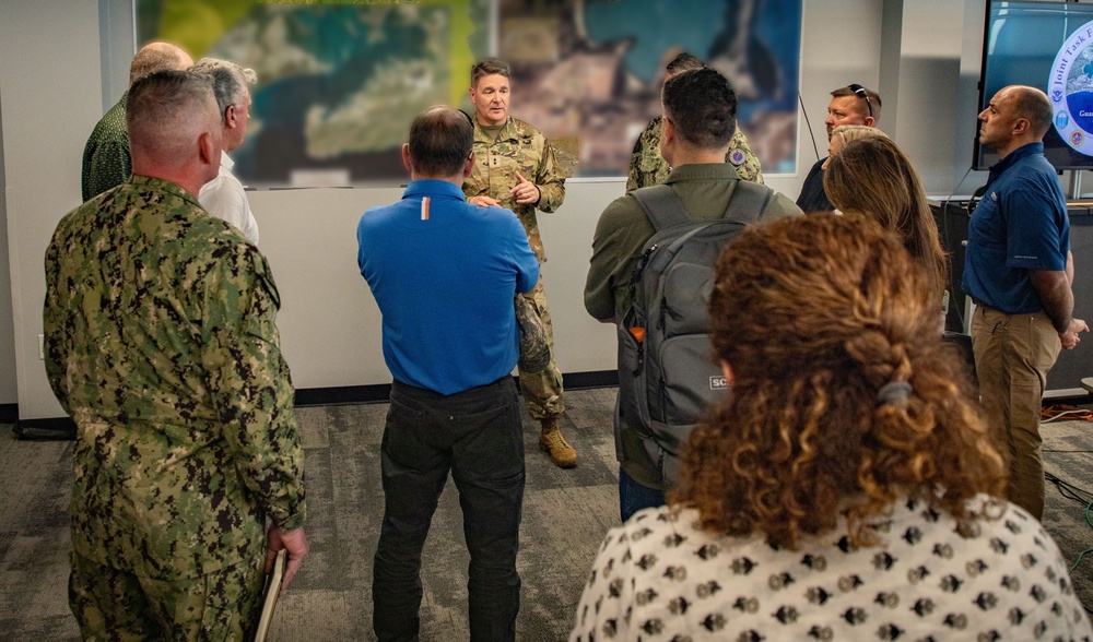 Congressional Member Delegations visit Operation Southern Guard