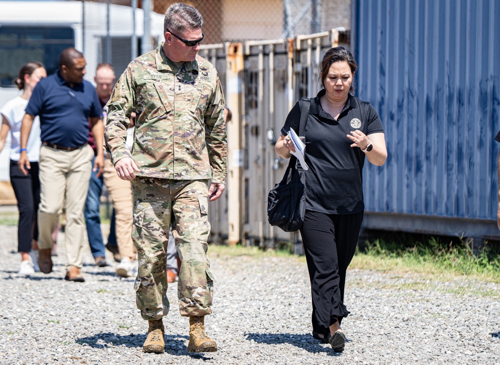 Congressional Member Delegations visit Operation Southern Guard