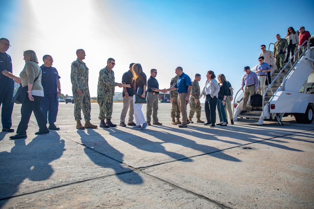 Congressional Member Delegations visit Operation Southern Guard