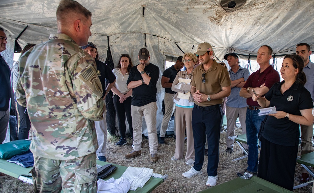 Congressional Member Delegations visit Operation Southern Guard