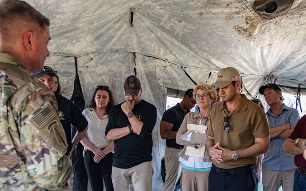 Congressional Member Delegations visit Operation Southern Guard