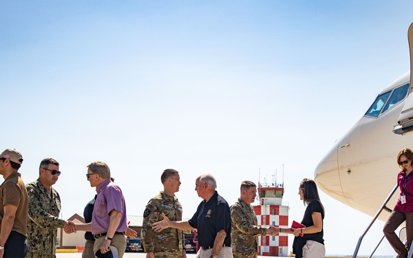 Congressional Member Delegations visit Operation Southern Guard