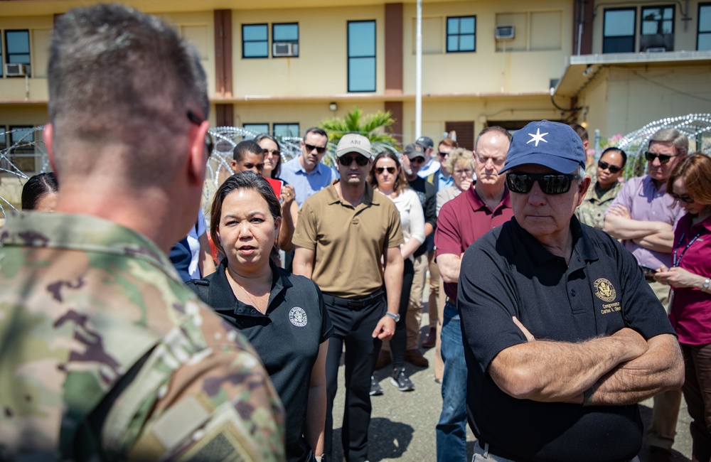 Congressional Member Delegations visit Operation Southern Guard