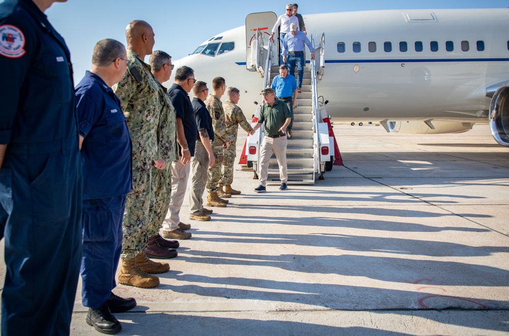 Congressional Member Delegations visit Operation Southern Guard