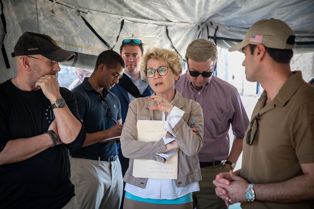 Congressional Member Delegations visit Operation Southern Guard