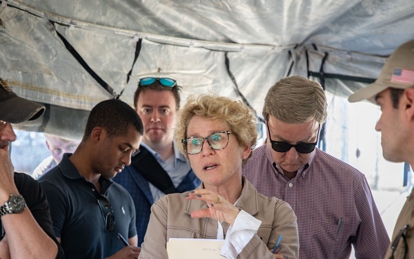 Congressional Member Delegations visit Operation Southern Guard