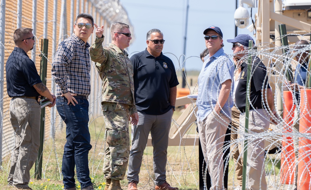 Congressional Member Delegations visit Operation Southern Guard