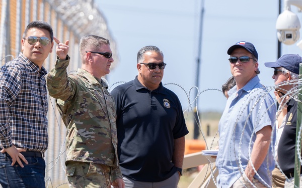 Congressional Member Delegations visit Operation Southern Guard