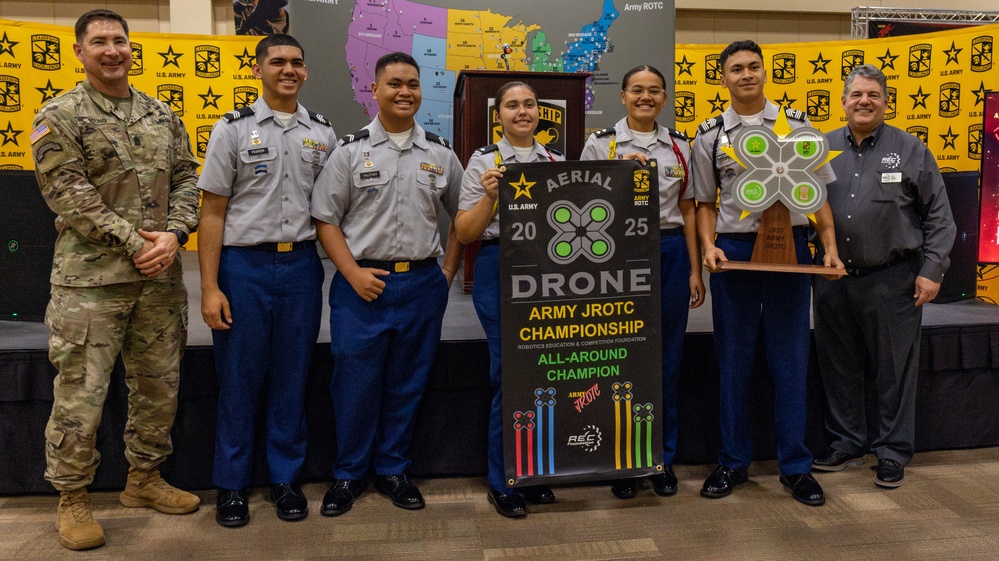 Tafuna High School wins Army JROTC Drone Championship