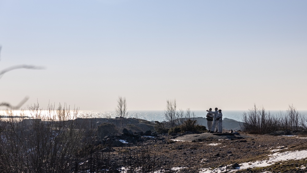 U.S. Recon Marines support NATO operations in Baltic Sea