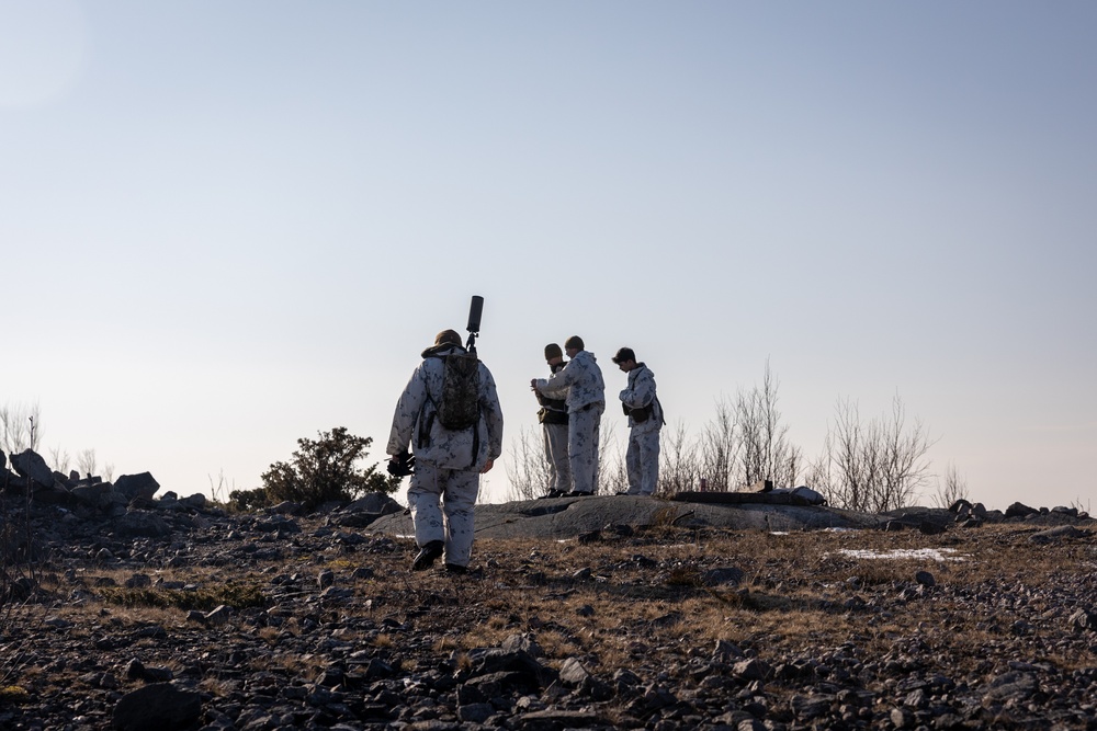 U.S. Recon Marines support NATO operations in Baltic Sea