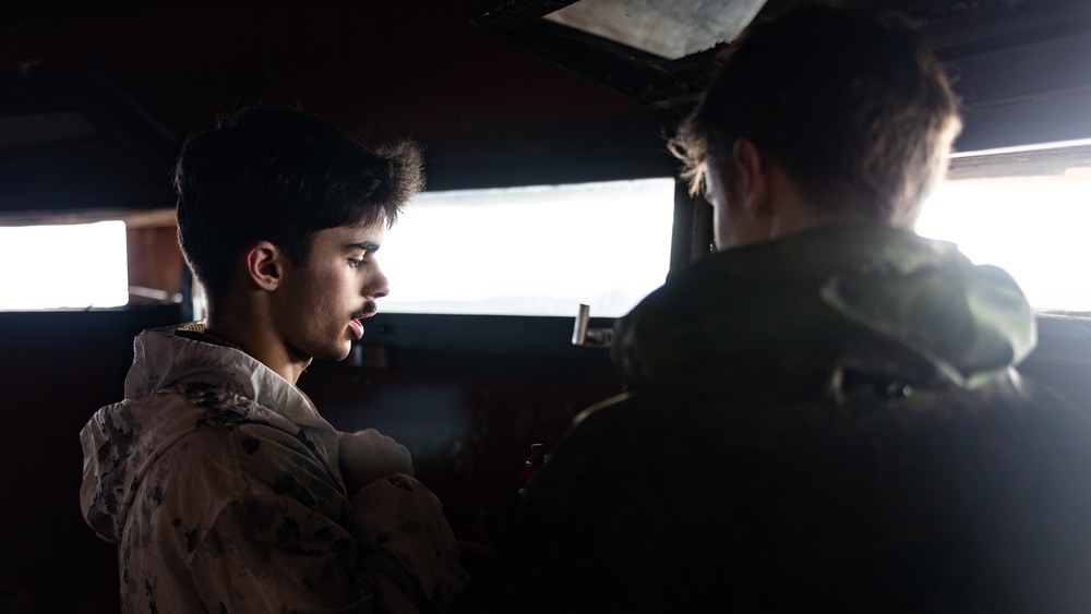 U.S. Recon Marines support NATO operations in Baltic Sea