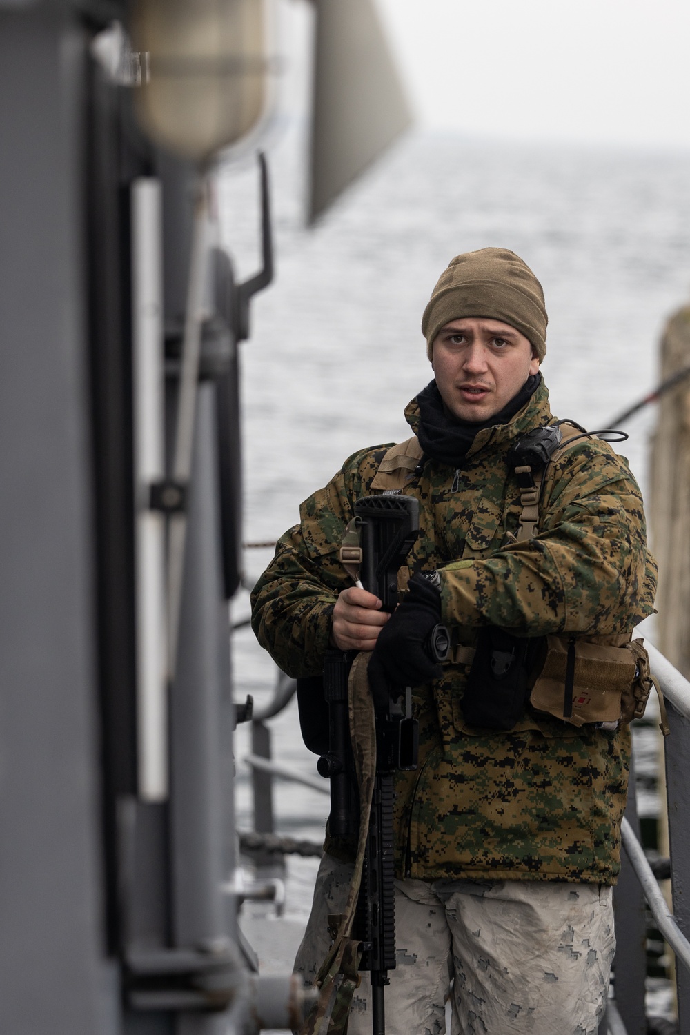U.S. Recon Marines support NATO operations in Baltic Sea
