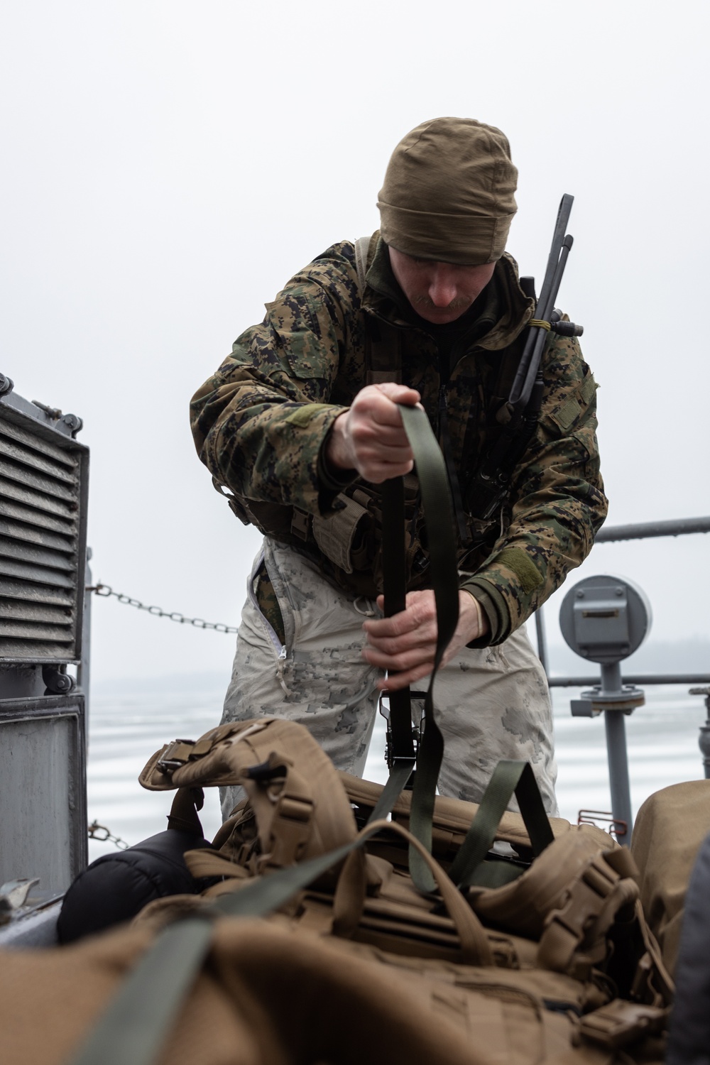 U.S. Recon Marines support NATO operations in Baltic Sea