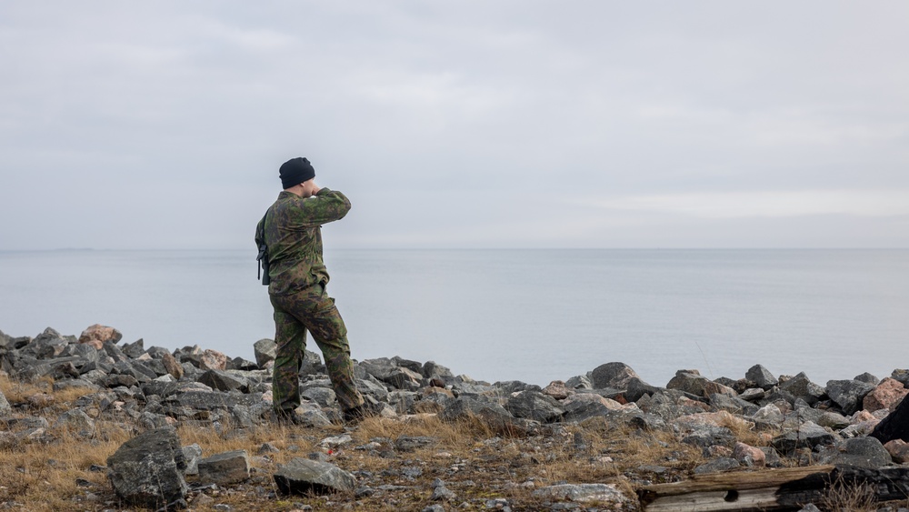 U.S. Recon Marines support NATO operations in Baltic Sea