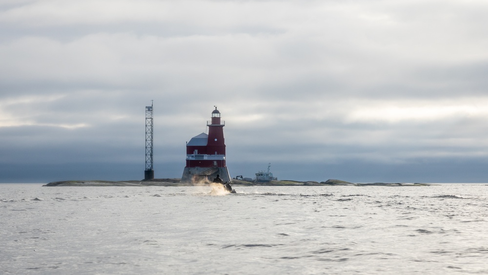 U.S. Recon Marines support NATO operations in Baltic Sea