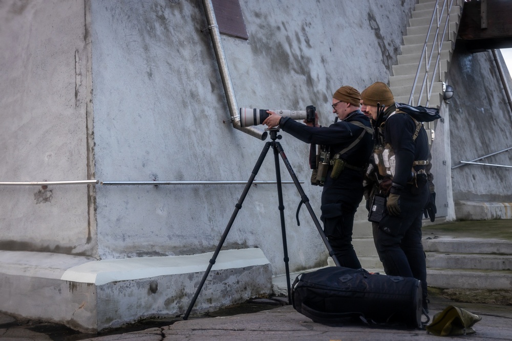 U.S. Recon Marines support NATO operations in Baltic Sea