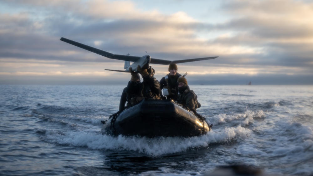 U.S. Recon Marines support NATO operations in Baltic Sea