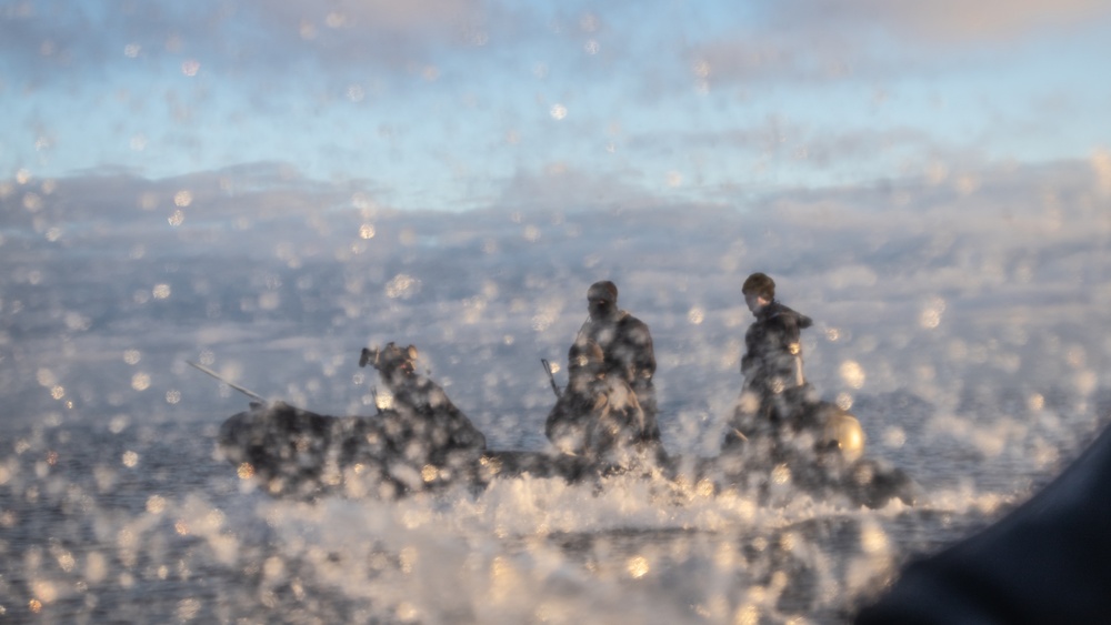 U.S. Recon Marines support NATO operations in Baltic Sea