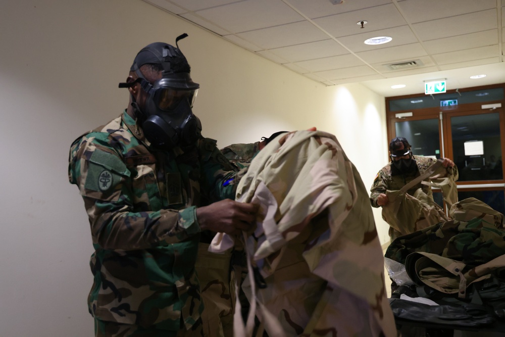 173rd Airborne Brigade, SETAF-AF, and Ghanaian Armed Forces conduct CBRN training
