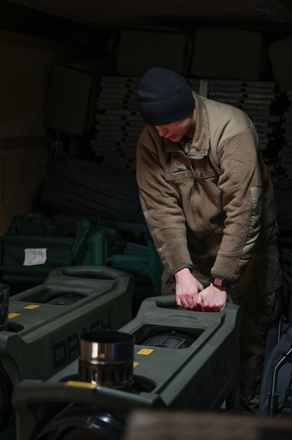 148th Fighter Wing conducts winter communications training
