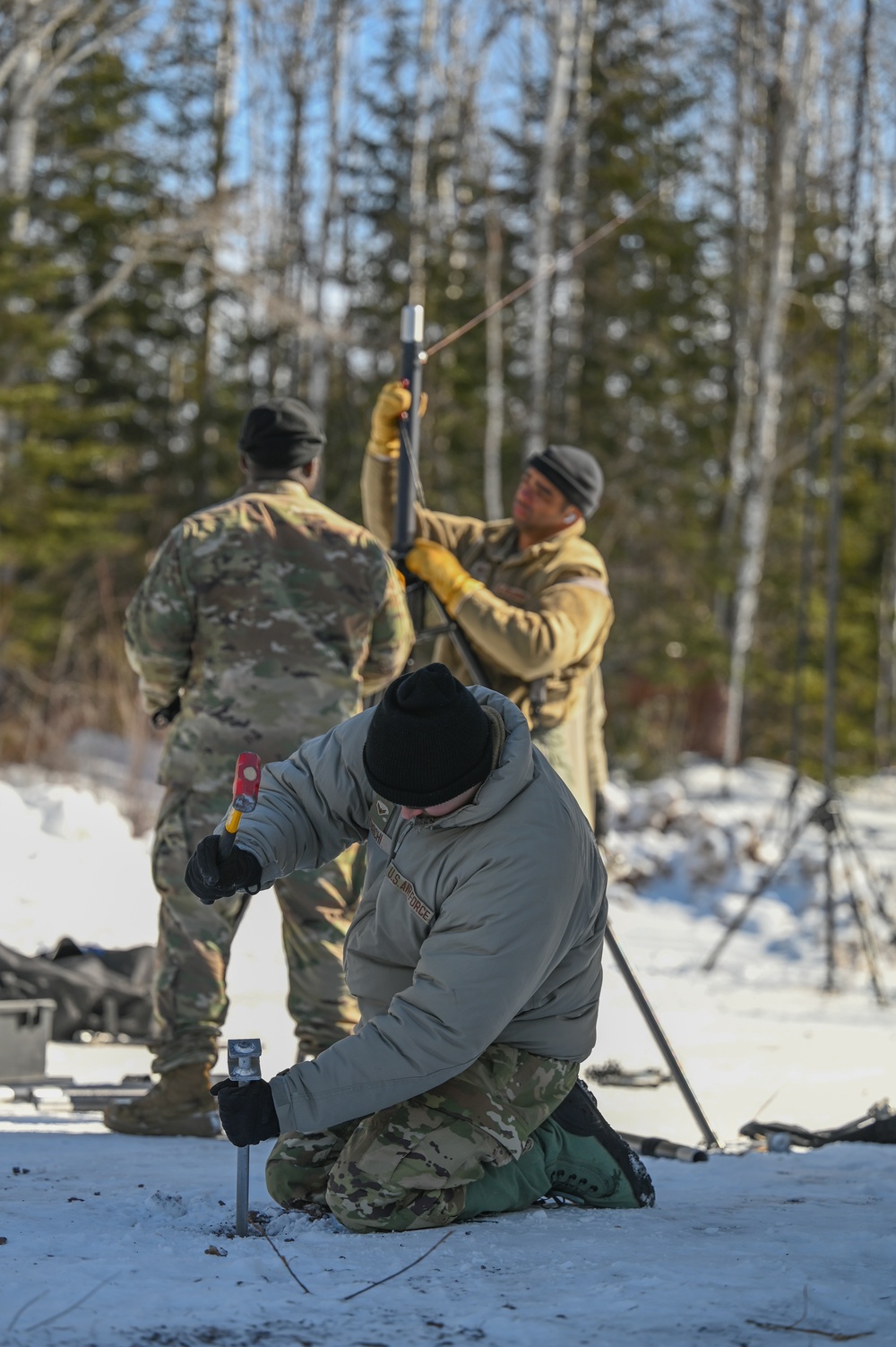 148th Fighter Wing conducts winter communications training