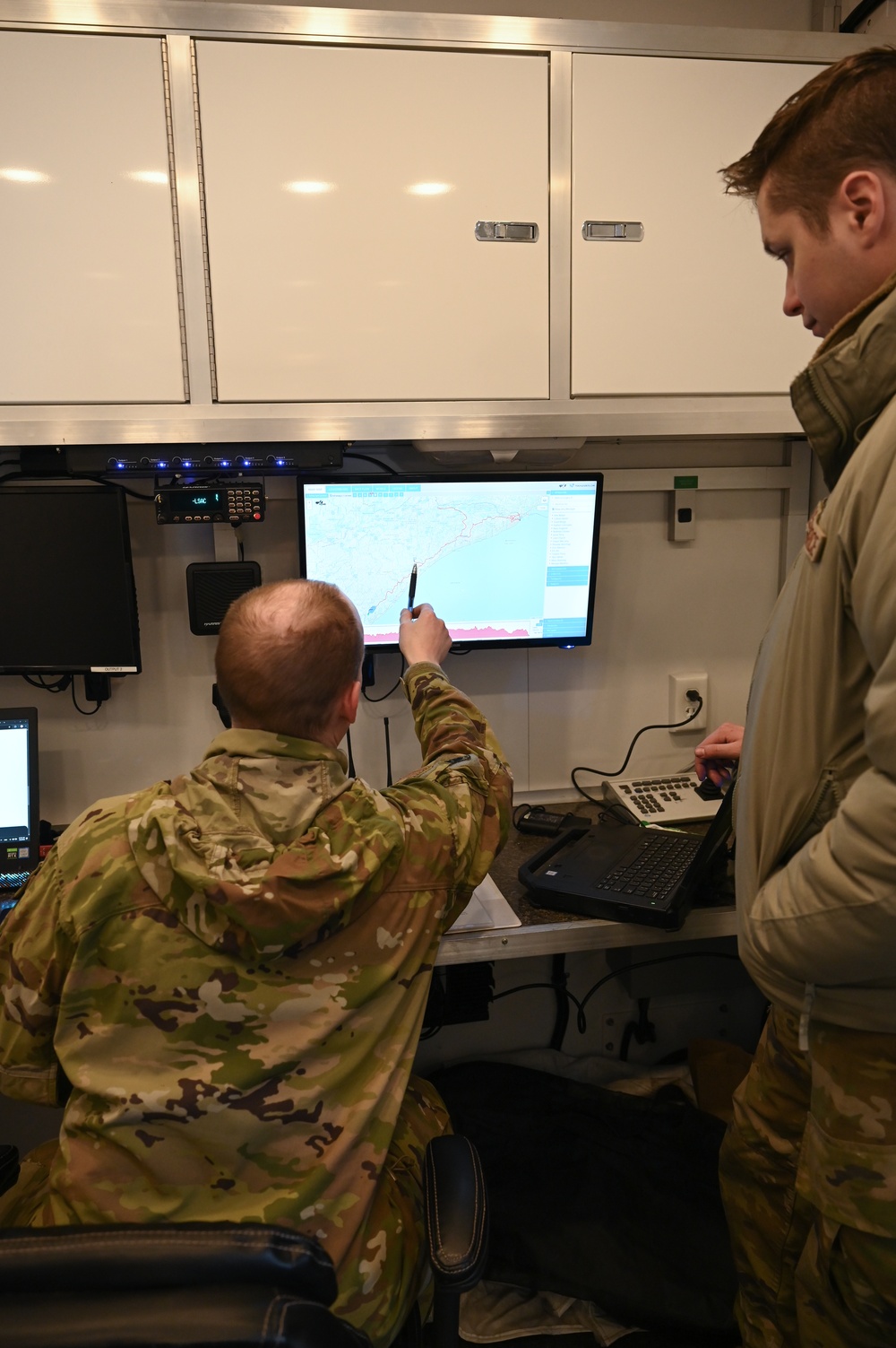 148th Fighter Wing conducts winter communications training