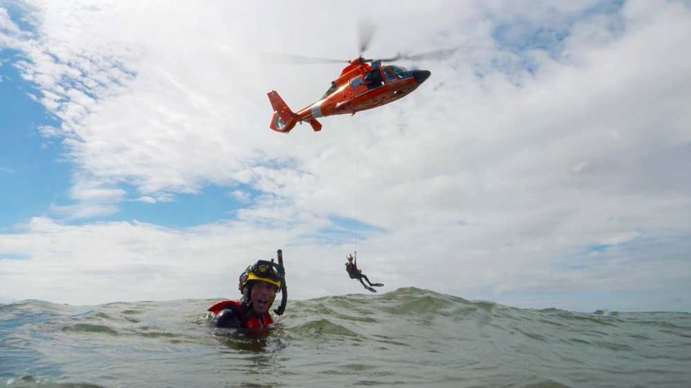 Coast Guard Air Station Atlantic City conducts training off New Jersey