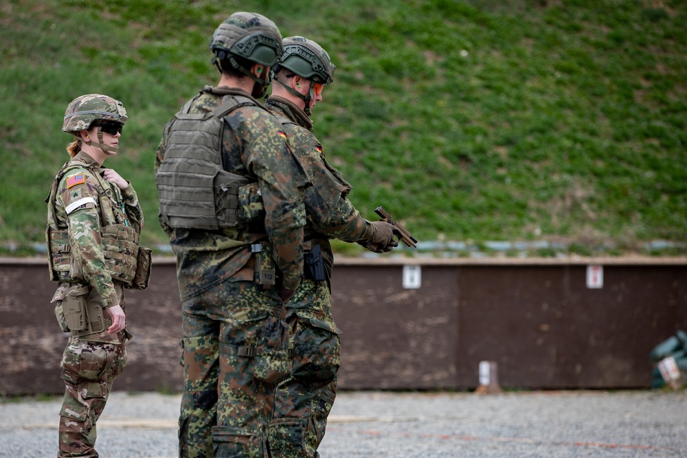KFOR's U.S. contingent hosts multinational range at Camp Bondsteel