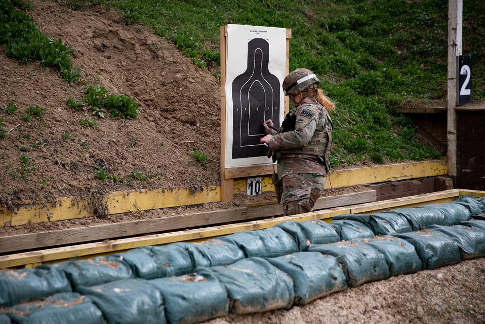 KFOR's U.S. contingent hosts multinational range at Camp Bondsteel