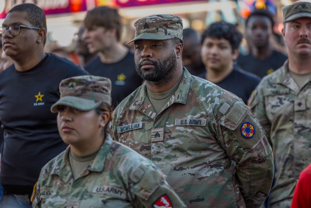 III Armored Corps participates in the Houston Livestock Show and Rodeo