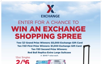 Exchange Shoppers Can Win More Than $26,000 in Prizes in Red Bull’s Spring Edition Sweepstakes