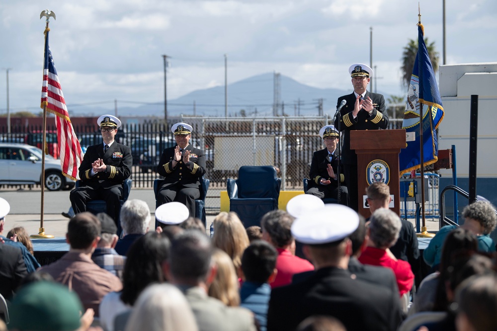 USS Stockdale Change of Command Ceremony