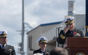 USS Stockdale Change of Command Ceremony