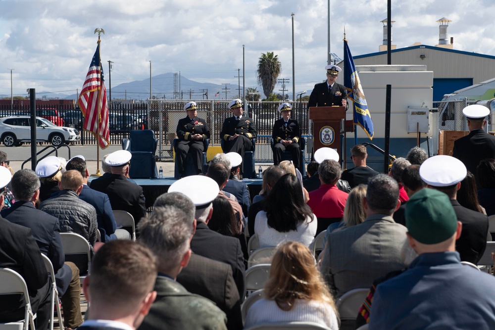 USS Stockdale Change of Command Ceremony