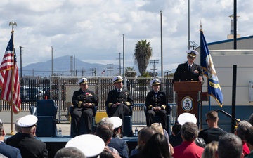 USS Stockdale Change of Command Ceremony