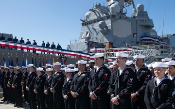 USS Stockdale Change of Command Ceremony