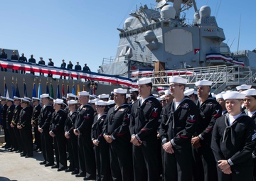 USS Stockdale Change of Command Ceremony