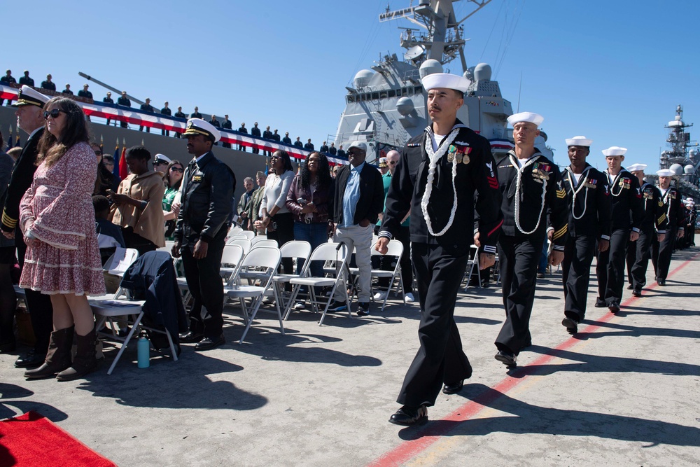 USS Stockdale Change of Command Ceremony