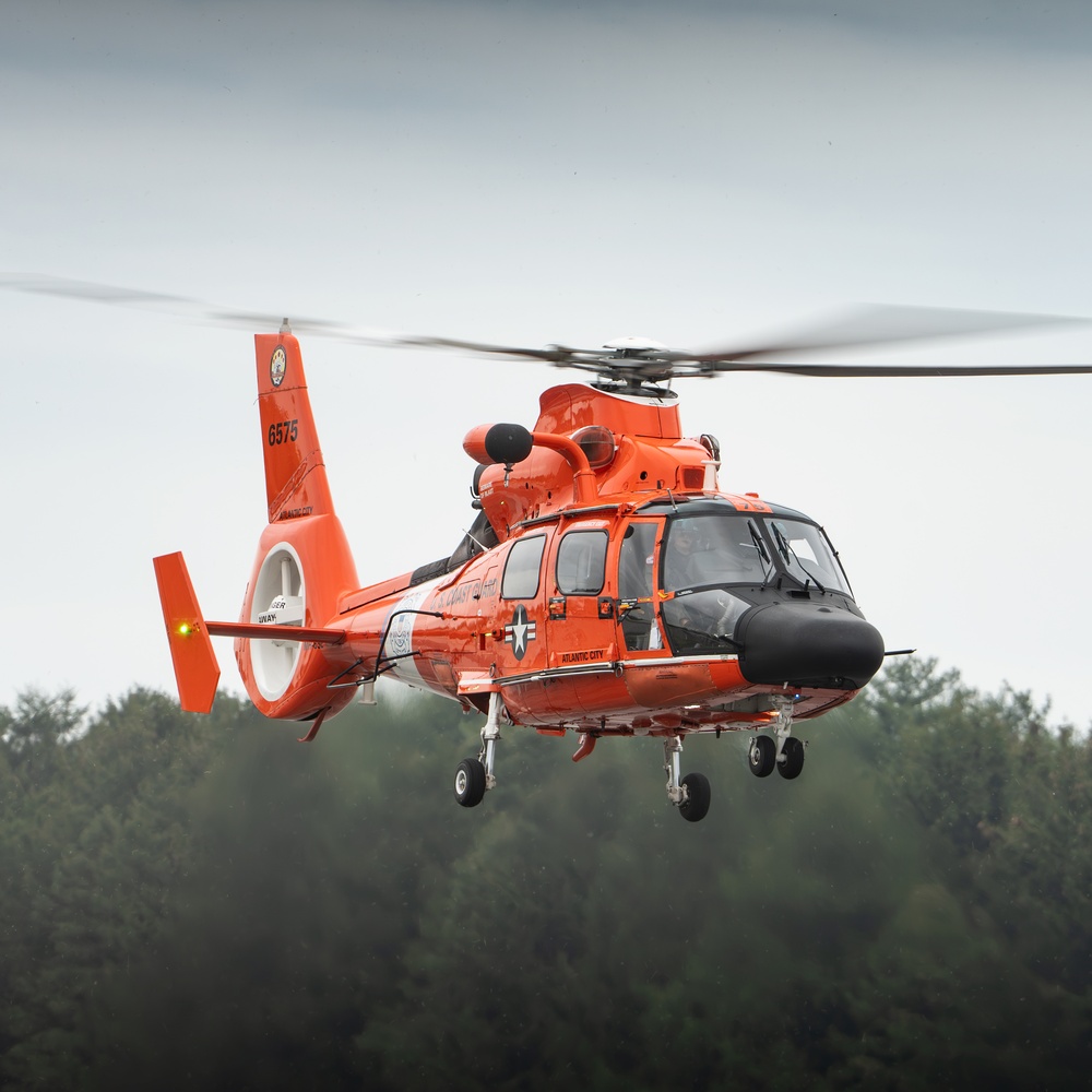 Air Station Atlantic City helicopter conducts patrol