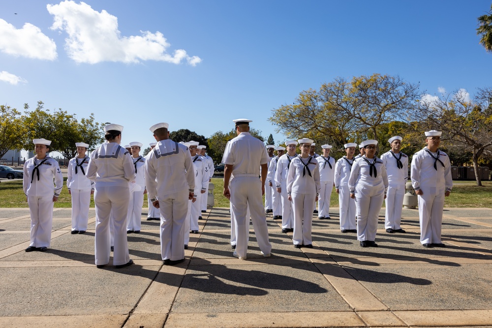 MCRD San Diego Dental Uniform Inspections