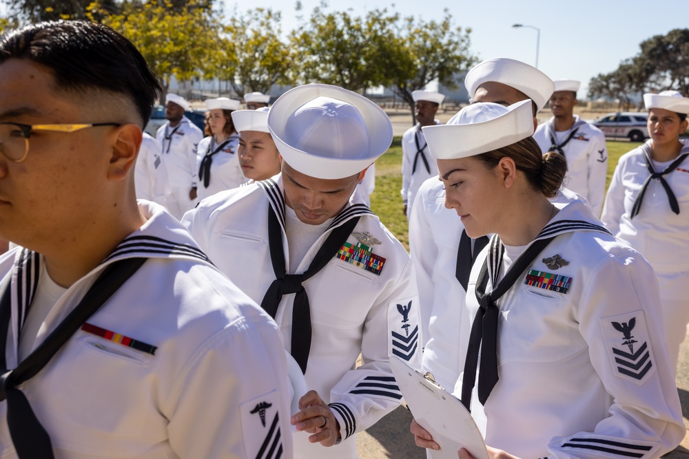 MCRD San Diego Dental Uniform Inspections