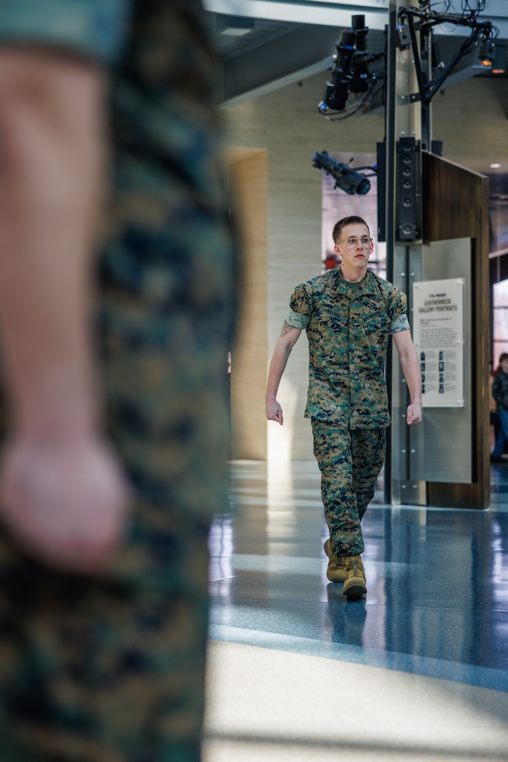 Combat photographer Lance Cpl. Joshua Barker promotes to Corporal