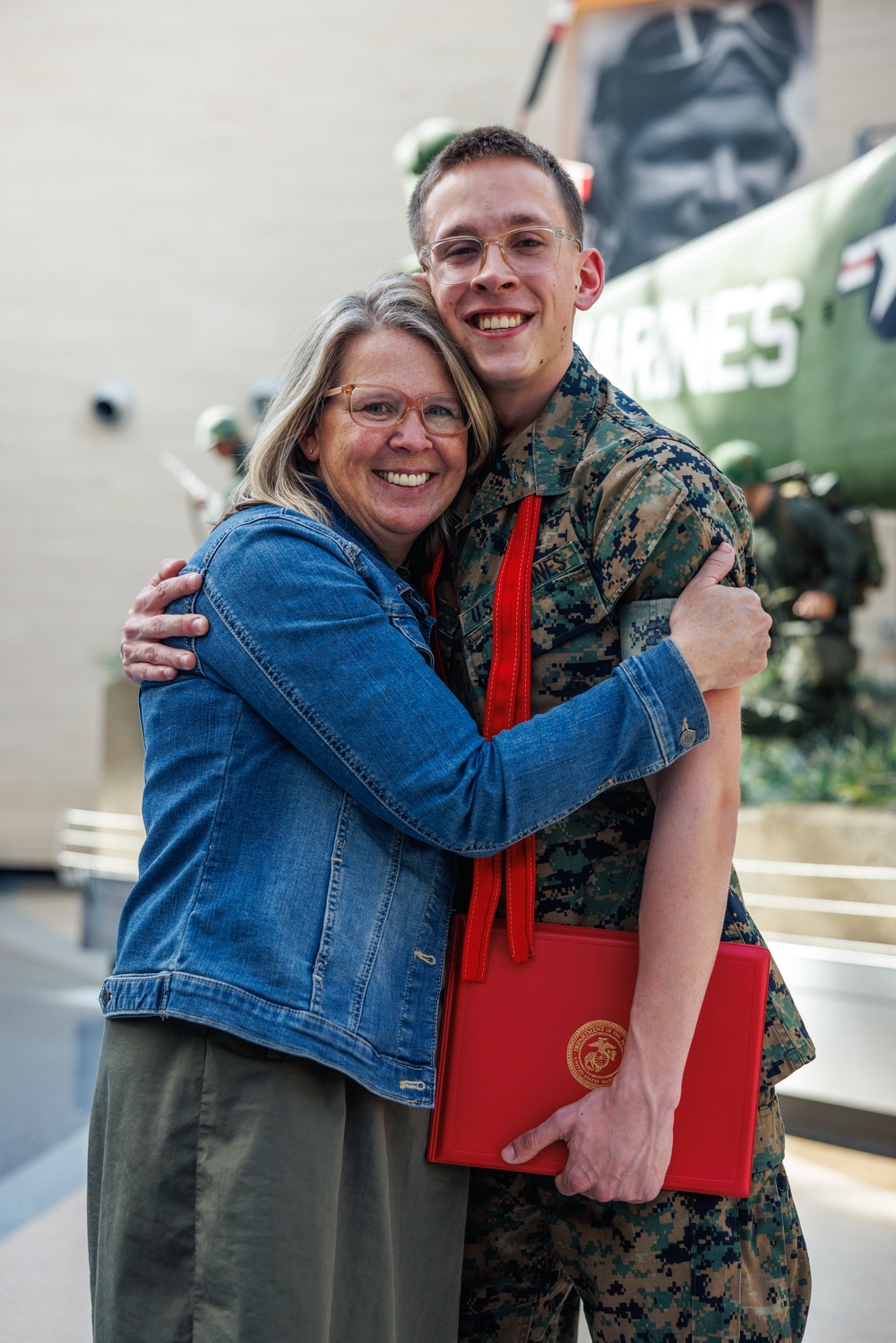 Combat photographer Lance Cpl. Joshua Barker promotes to Corporal