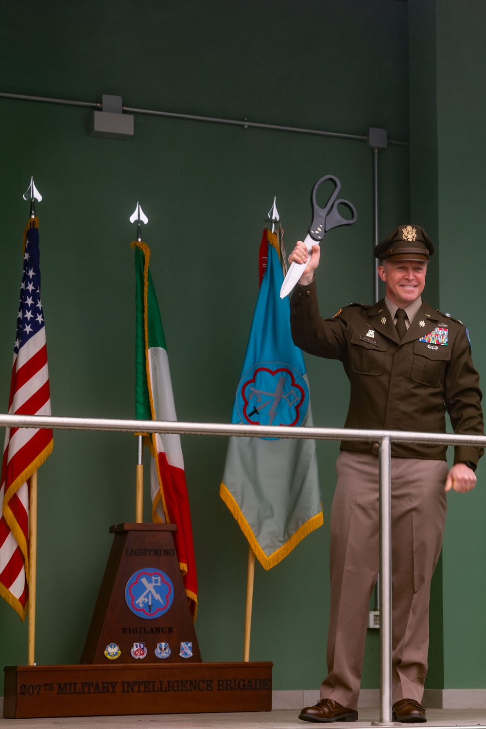 207th Military Intelligence Brigade (Theater) host ribbon cutting ceremony to officially open Caserma Matteo Miotto