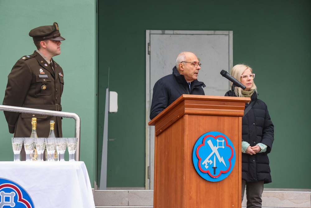 207th Military Intelligence Brigade (Theater) hosts ribbon cutting ceremony to officially open Caserma Matteo Miotto