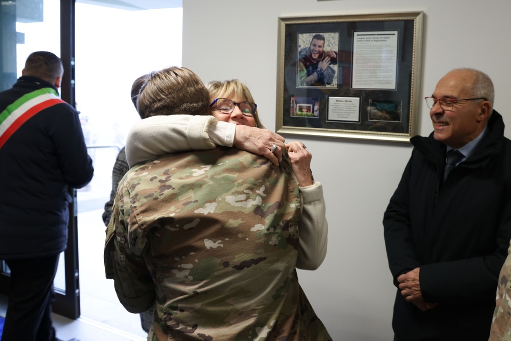 207th Military Intelligence Brigade (Theater) hosts ribbon cutting ceremony to officially open Caserma Matteo Miotto